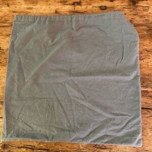 Alexander McQueen gray dust bag 16 1/2 x 16